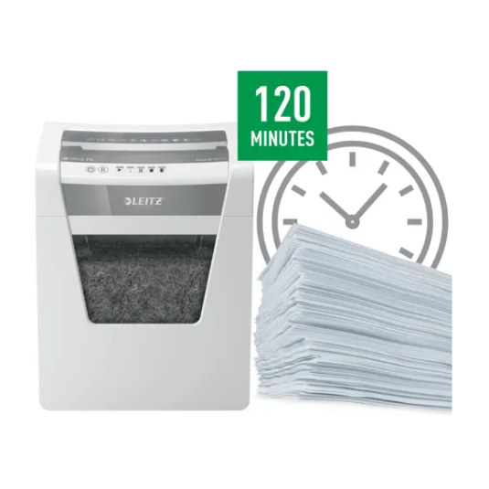 Niszczarka Leitz IQ Office P4, kosz 23 l