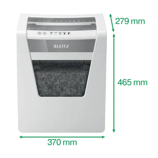 Niszczarka Leitz IQ Office P4, kosz 23 l