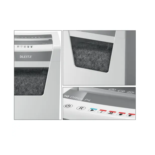 Niszczarka Leitz IQ Office P4, kosz 23 l