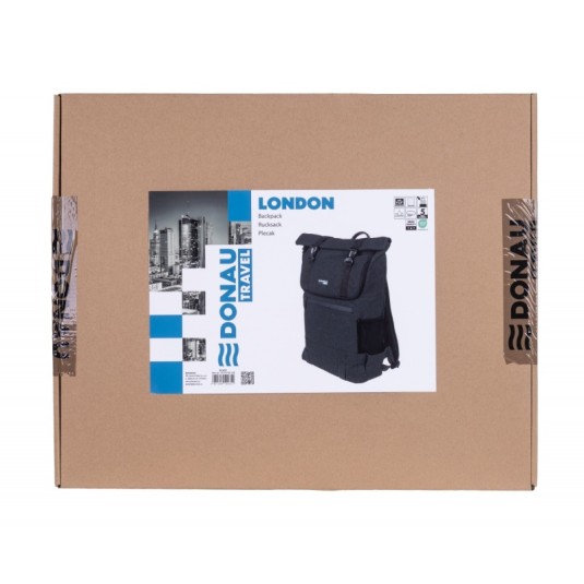 Plecak Donau Travel London 15,6" 18 L czarny