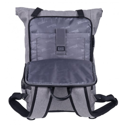 Plecak Donau Travel London 15, 6" 18 l, szary