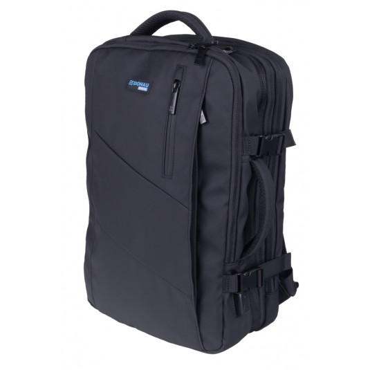 Plecak Donau Travel Prague 17" 32L, USB + kabel, czarny