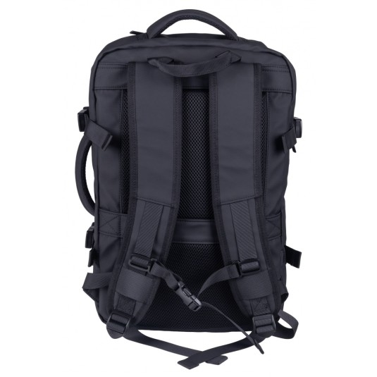 Plecak Donau Travel Prague 17" 32L, USB + kabel, czarny