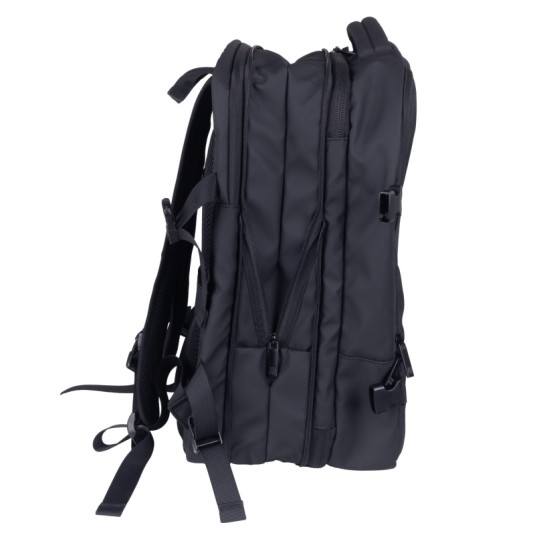 Plecak Donau Travel Prague 17" 32L, USB + kabel, czarny