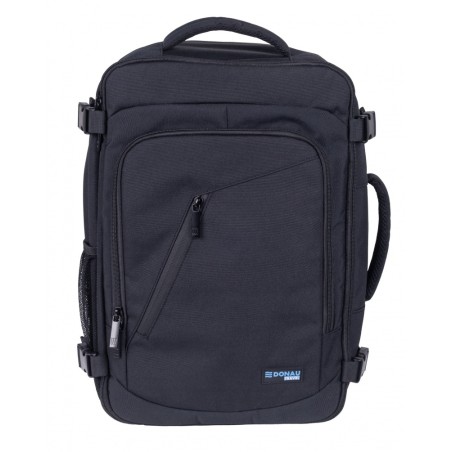 Plecak Donau Travel Warsaw 15,6" 23L, USB + kabel, czarny