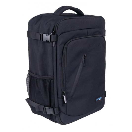 Plecak Donau Travel Warsaw 15,6" 23L, USB + kabel, czarny