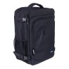 Plecak Donau Travel Warsaw 15,6" 23L, USB + kabel, czarny