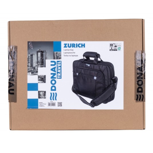 Torba na laptopa Donau Travel Zurich 15,6" 12L czarna