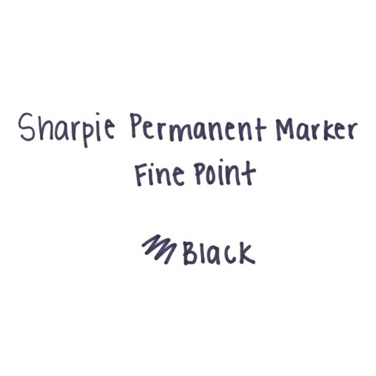 Marker permanentny Sharpie Fine, czarny
