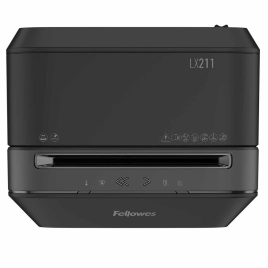 Niszczarka Fellowes LX211, kosz 23 l, czarna