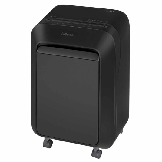 Niszczarka Fellowes LX211, kosz 23 l, czarna