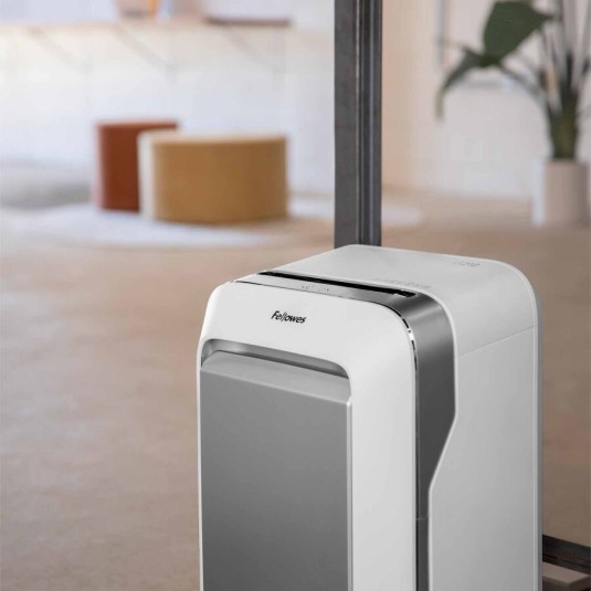 Niszczarka Fellowes LX211, kosz 23 l, biała