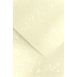 Papier ozdobny Liana kremowy, 50 arkuszy