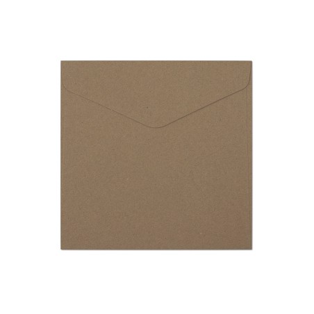 Koperta Kraft ciemnobeżowy, 10 sztuk