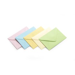 Koperty ozdobne, pastelowe (50 sztuk)