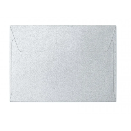 Koperta Pearl srebrna, 10 sztuk