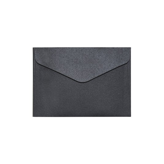Koperta C6 Pearl czarny, 10 sztuk