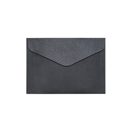 Koperta C6 Pearl czarny, 10 sztuk