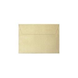 Koperta ozdobna C6 Pearl złota, 10 sztuk