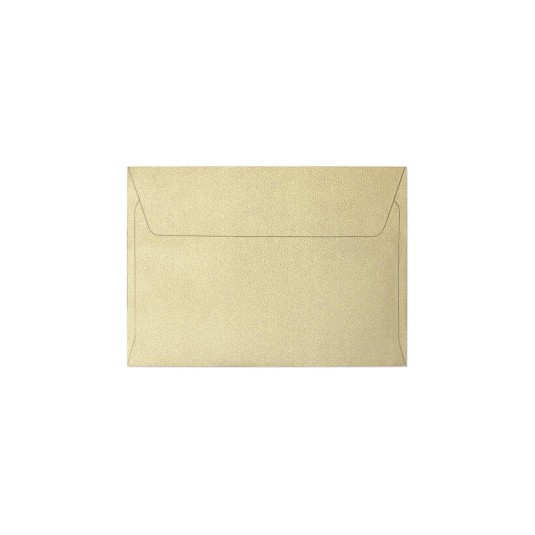 Koperta ozdobna C6 Pearl złota, 10 sztuk