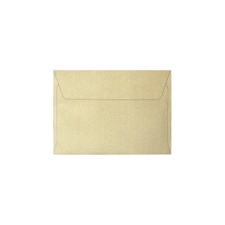 Koperta ozdobna C6 Pearl złota, 10 sztuk