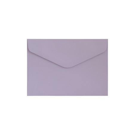 Koperta C6 dekoracyjna Gładka lawenda, 10 sztuk