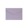 Koperta C6 dekoracyjna Gładka lawenda, 10 sztuk
