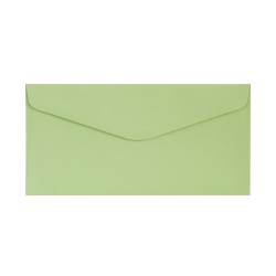 Koperta DL Gładka jasnozielona, 130g/m2 (10 sztuk)