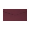 Koperta DL Gładka bordowa, 120 g/m2 (10 sztuk)