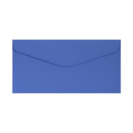 Koperta DL Gładka chabrowa, 120g/m2 (10 sztuk)