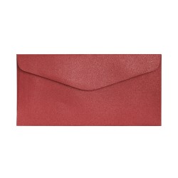 Koperta DL Pearl czerwona, 150g/m2 (10 sztuk)