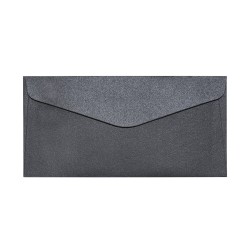 Koperta DL Pearl czarna, 150g/m2 (10 sztuk)