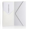 Koperta DL/SP Pearl biała 220 g/m2 (5 sztuk)