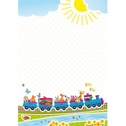 Dyplom A4 Lokomotywa, 25 arkuszy