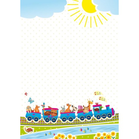 Dyplom A4 Lokomotywa, 25 arkuszy