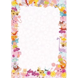 Dyplom A4 Zwierzaki, 25 arkuszy