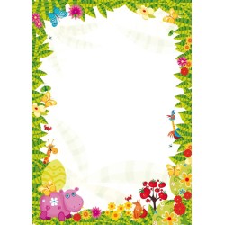 Dyplom A4 Dżungla, 25 arkuszy