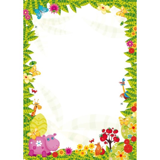 Dyplom A4 Dżungla, 25 arkuszy