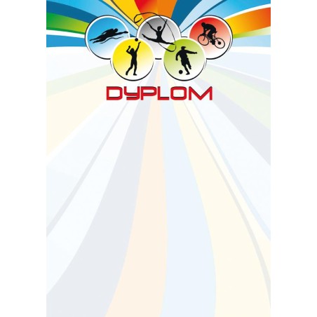 Dyplom A4 Igrzyska, 25 arkuszy
