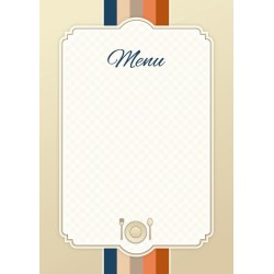 Dyplom A4 Menu, 25 arkuszy