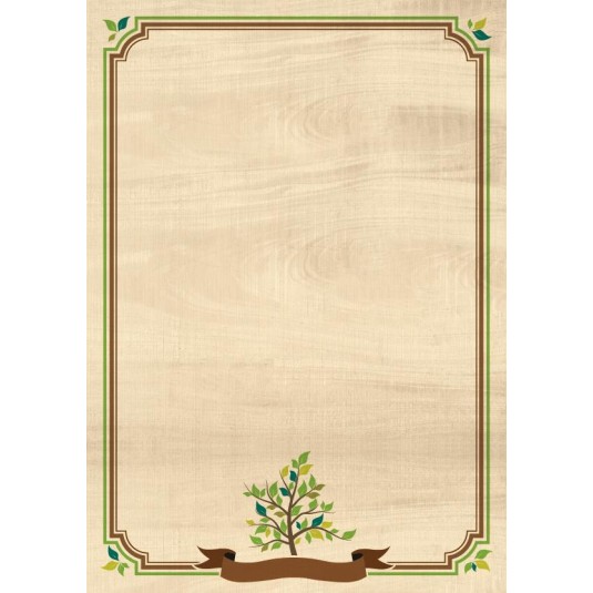 Dyplom A4 Natura, 25 arkuszy