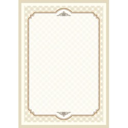 Dyplom A4 Retro, 25 arkuszy