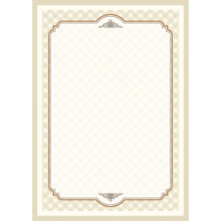 Dyplom A4 Retro, 25 arkuszy