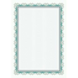 Dyplom A4 Falbala Zielona, 25 arkuszy