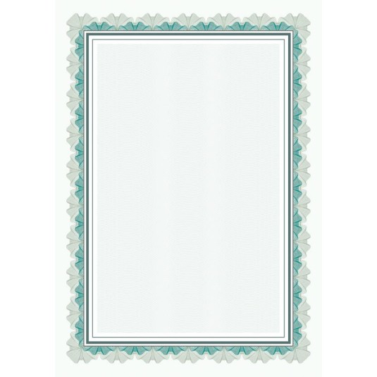 Dyplom A4 Falbala Zielona, 25 arkuszy