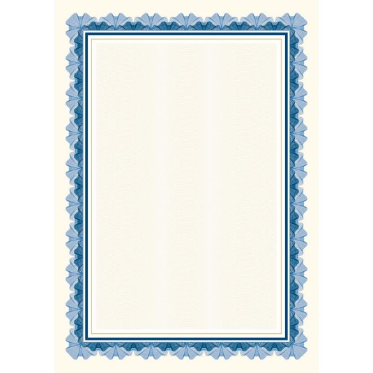 Dyplom A4 Falbala Niebieska, 25 arkuszy