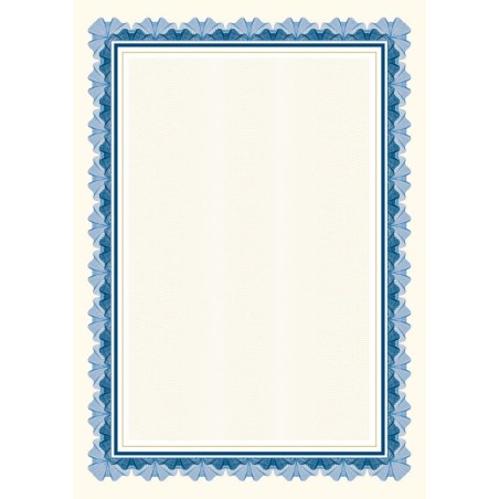 Dyplom A4 Falbala Niebieska, 25 arkuszy