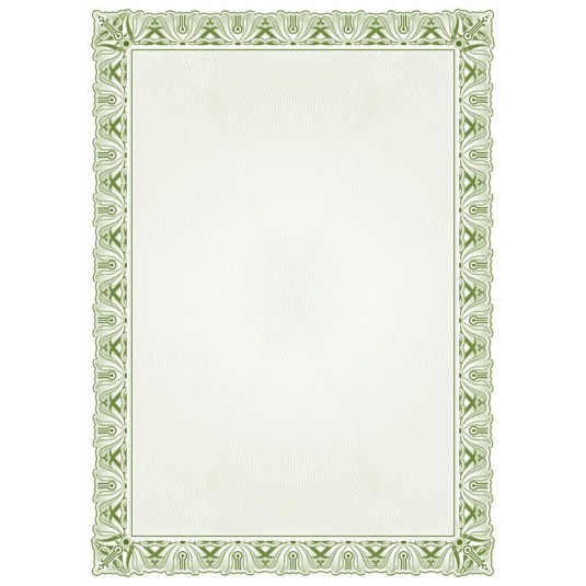 Dyplom A4 Cyprus, 25 arkuszy