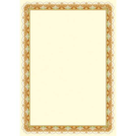 Dyplom A4 Złoto, 25 arkuszy