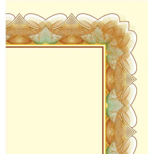 Dyplom A4 Złoto, 25 arkuszy